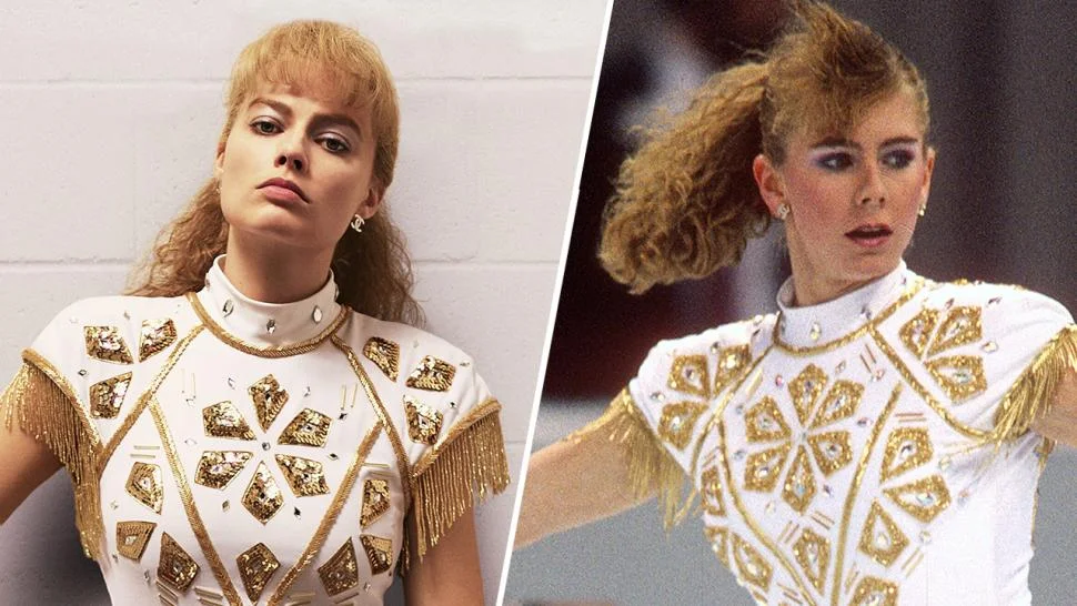 Left: Margot Robbie; Right: Tonya Harding