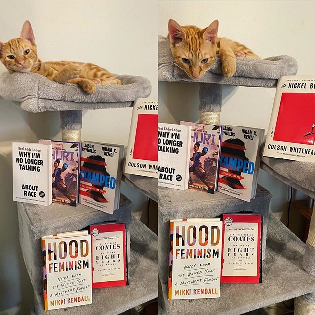 Hey, Goalies! Murray and the Squad would like to encourage you to buy books by Black authors this week! Pictured are some of Murray&rsquo;s top picks (courtesy of @avidbookshop!), but we&rsquo;d love to hear more of your favorite books by Black autho