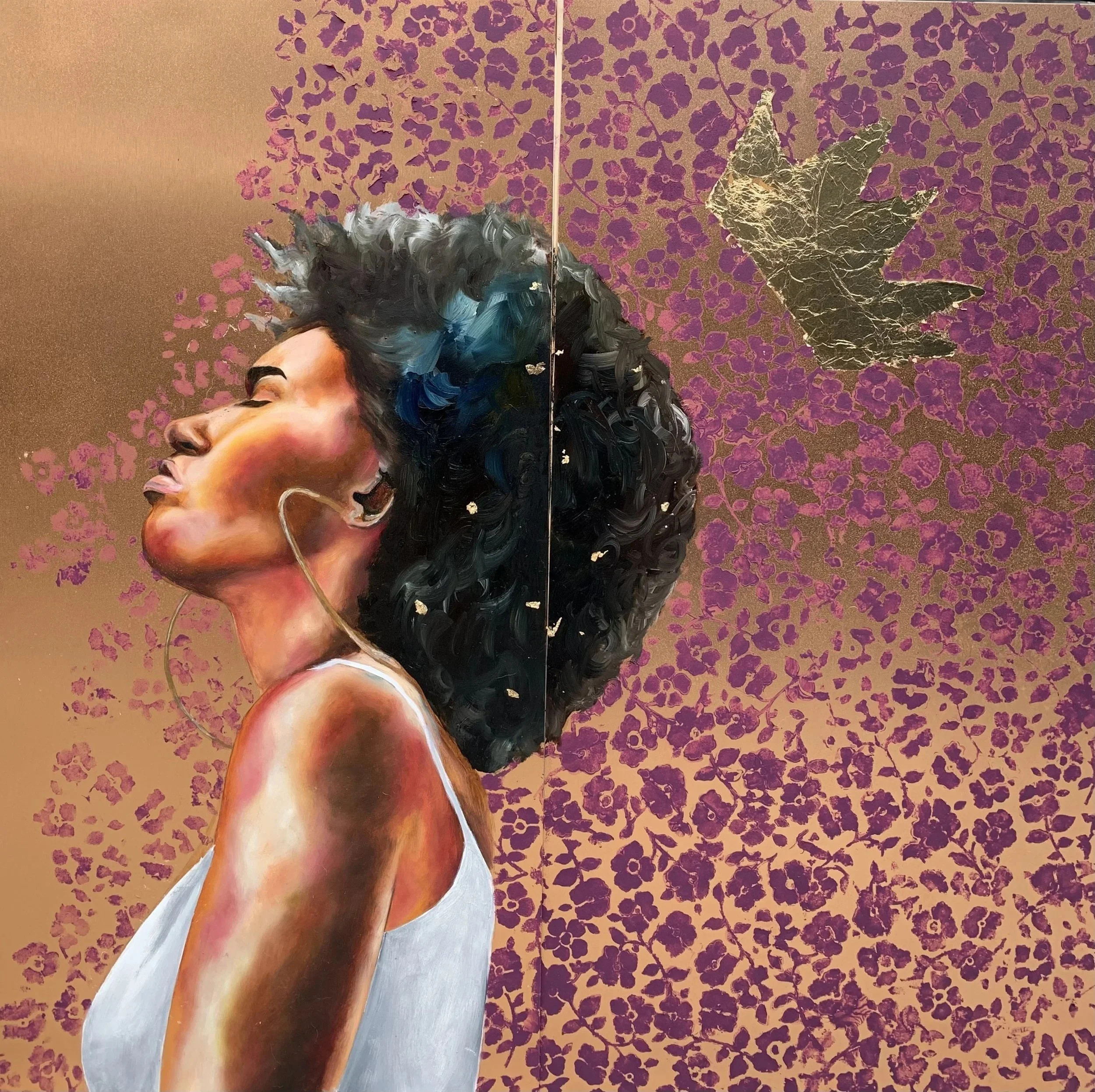 Fix Your Crown 2, 24in x 24in, $900