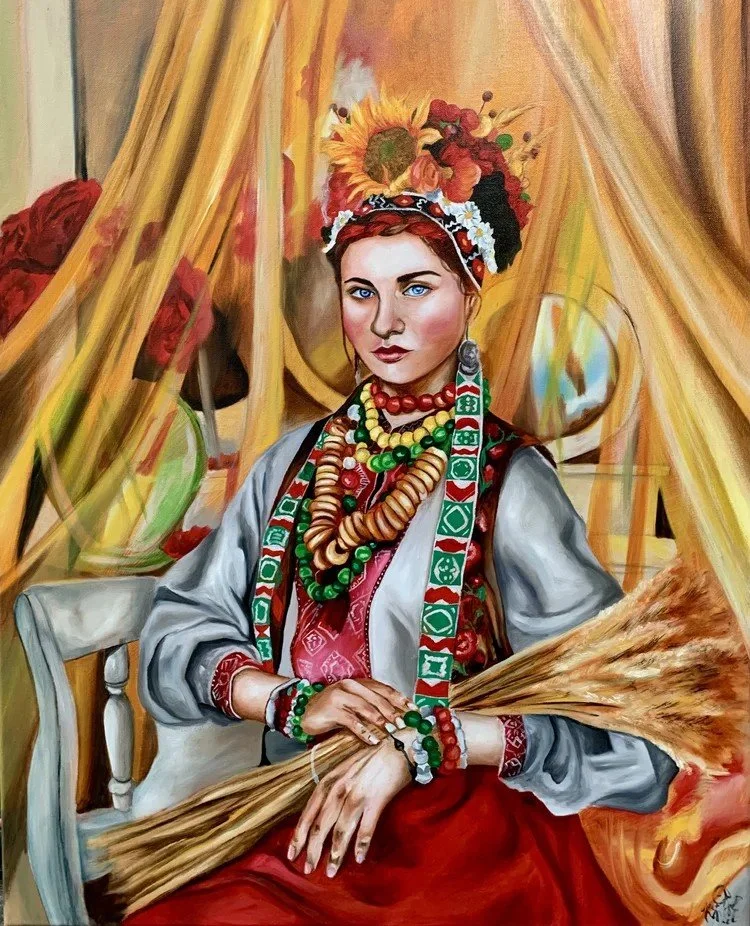 Luck Will Smile Upon Us, 24in X 30in, $600