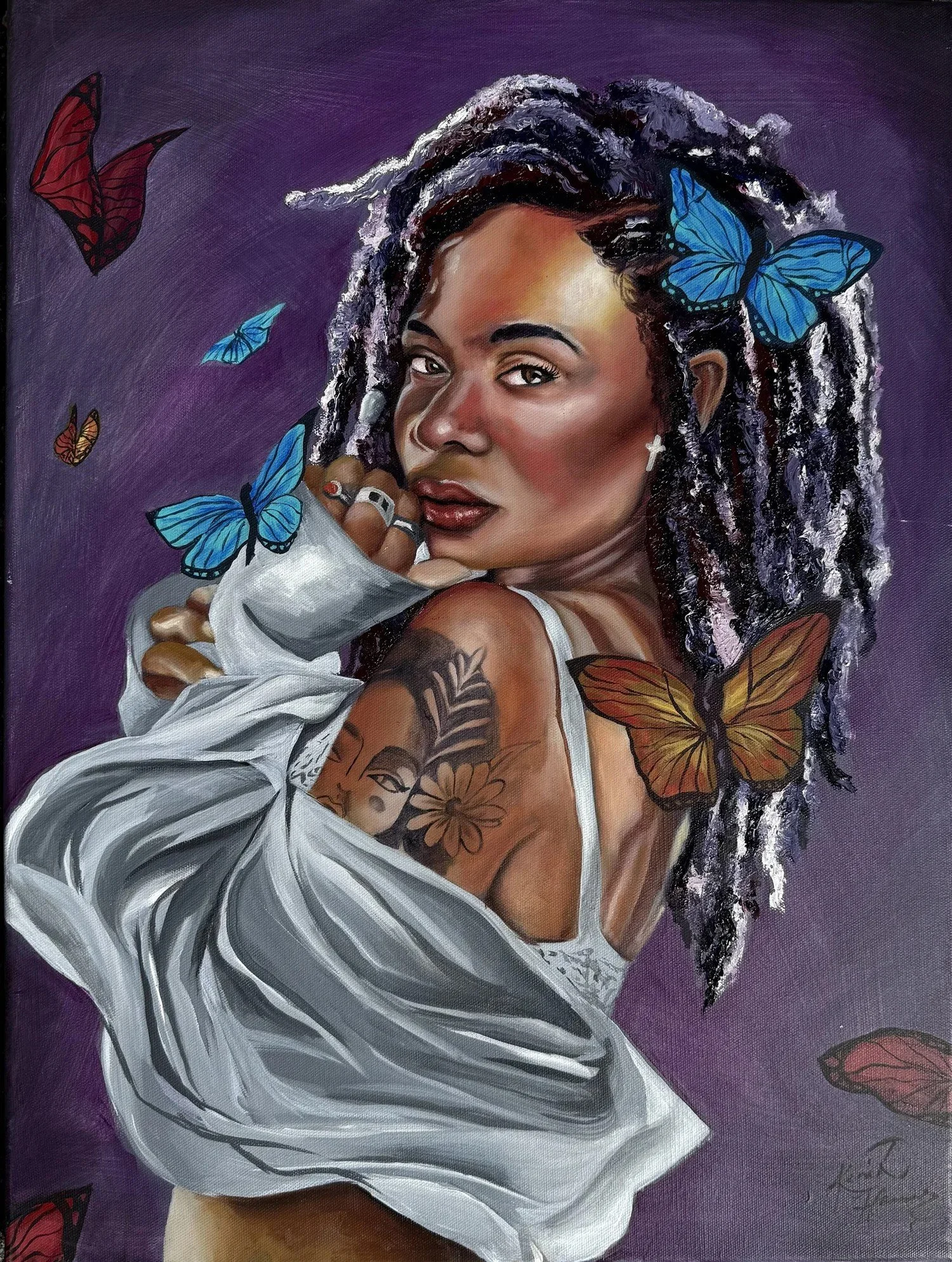 Chrysalis, 24in x 18in, $400