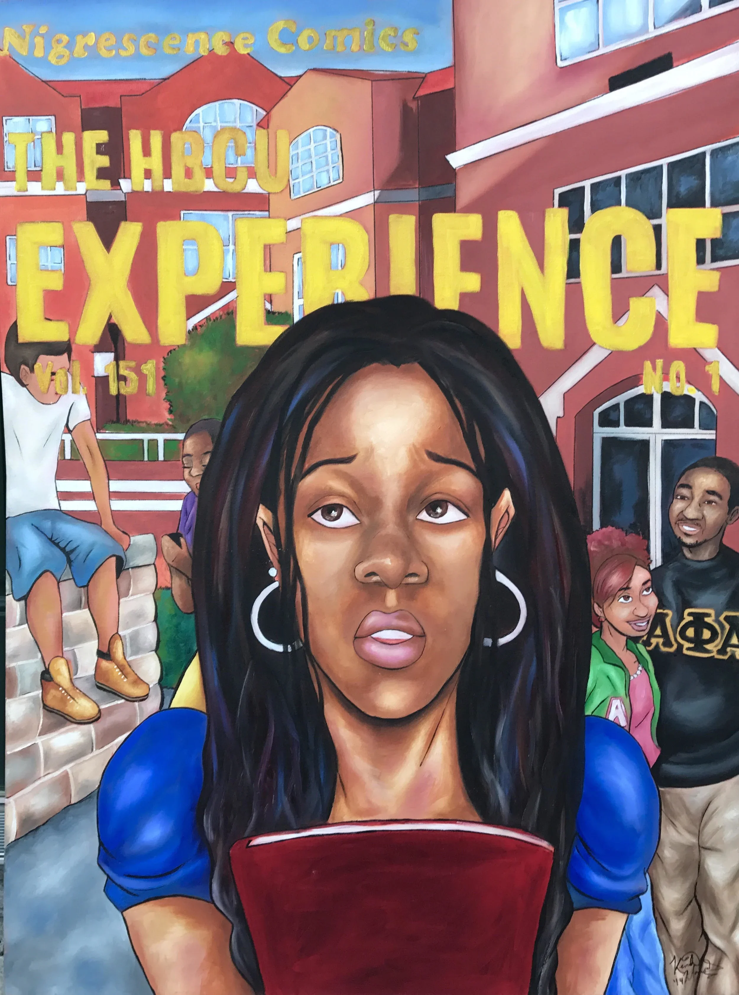 The HBCU Experience, 40in x 30in, $1000