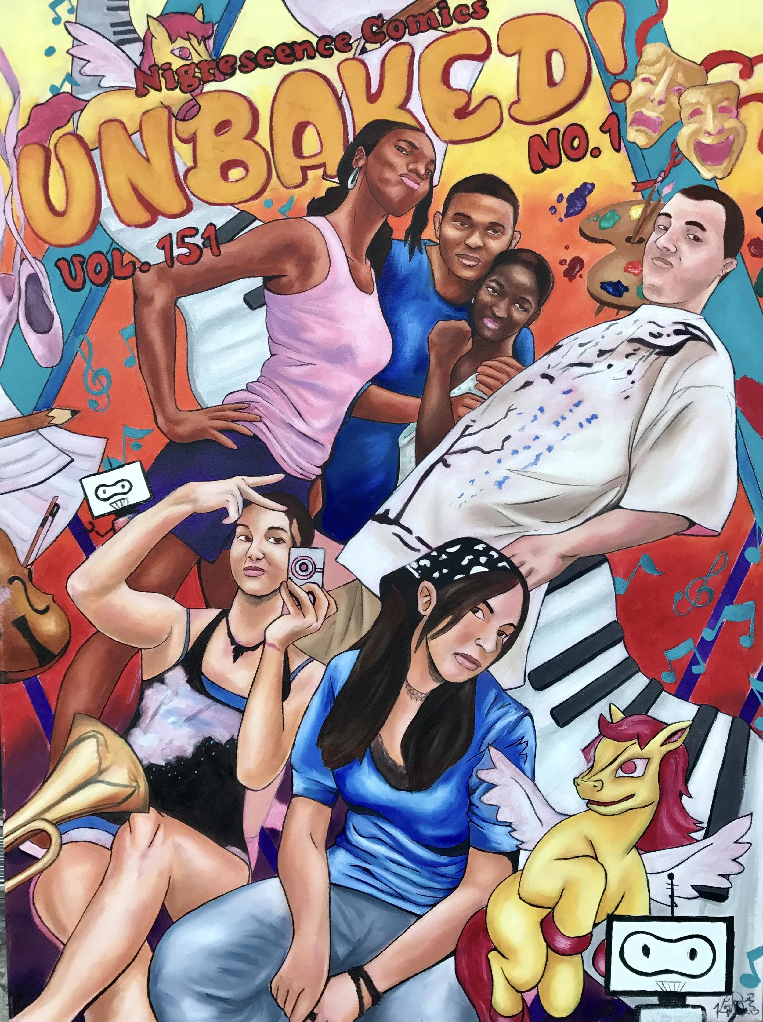 Unbaked, 40in x 30in, $1000