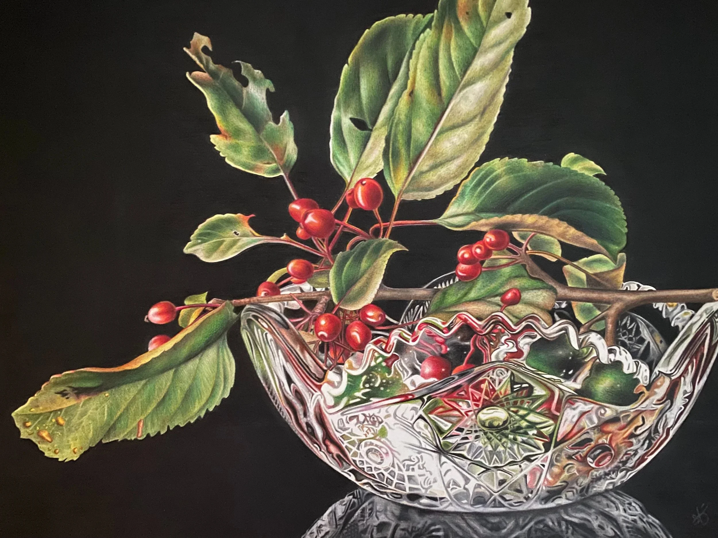 CUT GLASS III: Stem