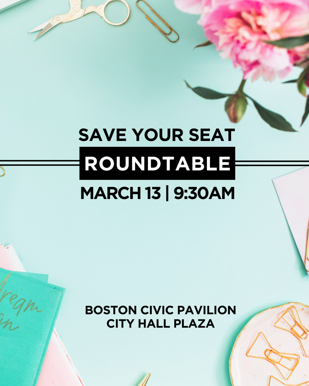 March 13th DREAM DRIVEN ROUNDTABLE EVENT