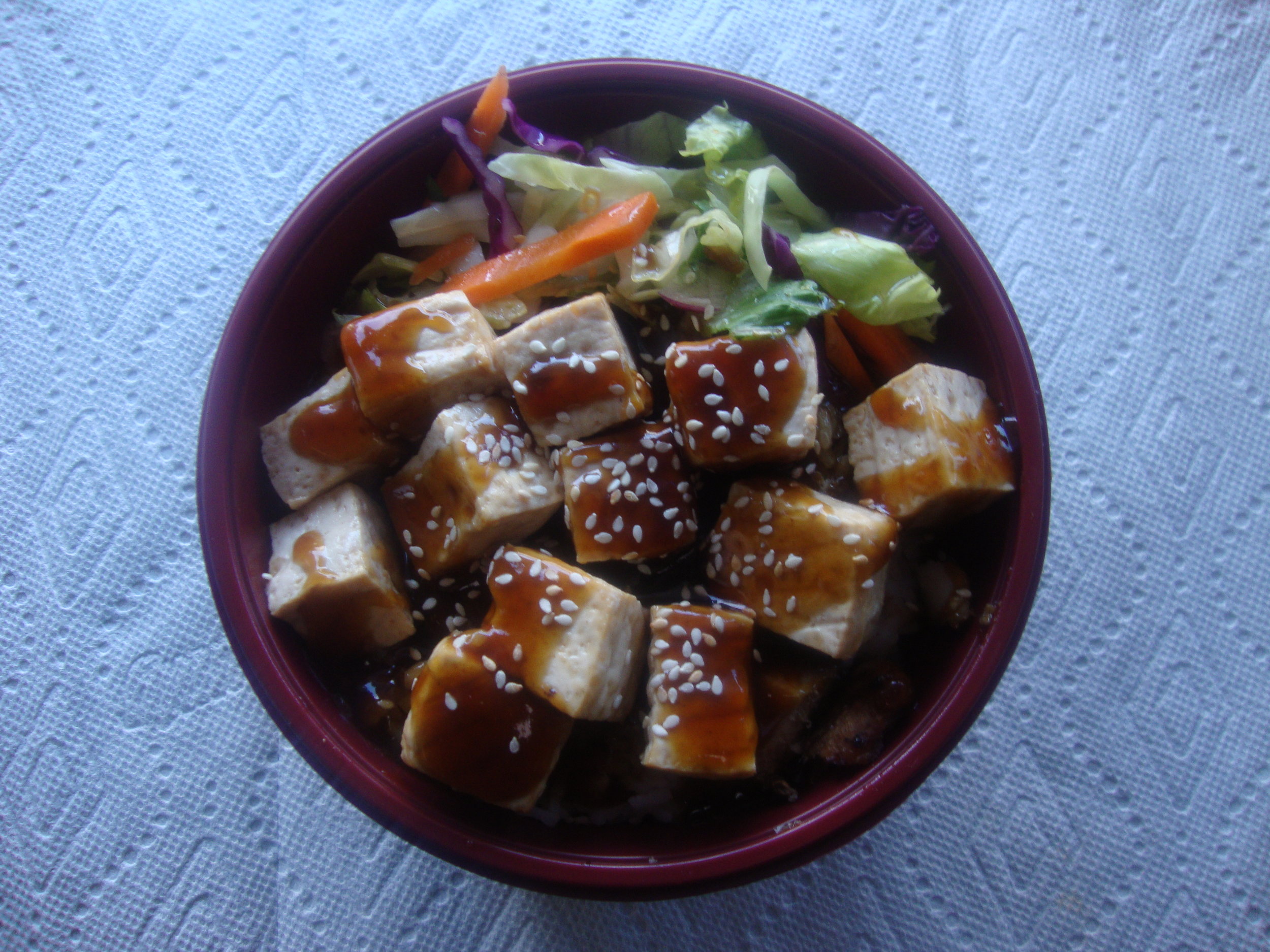 Tofu Teriyaki Bowl