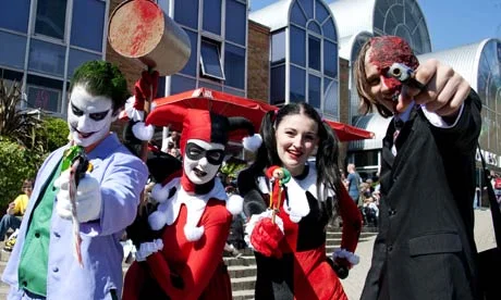 Visitors to the 2011 Kapow! convention in London. Photograph: Gavin Rodgers/Rex Features