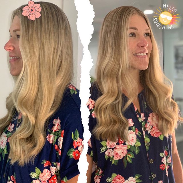 Guess who just discovered stick-errs! 🤦🏻&zwj;♂️ #foilayage #balayage #goldwellaprovedus #goldwell #oribe #apr&egrave;sbeach #yeahthatgreenville #downtowngreenville #greenvillehair #greenvillesalon