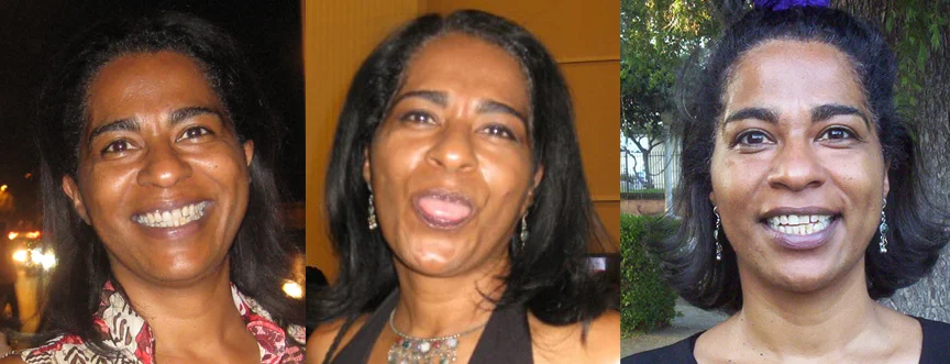 Above: My hair grew just past my shoulders (I'm cringing a little looking at these now.)