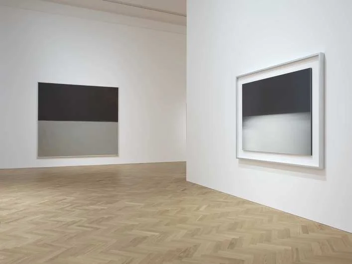 Installation view of Rothko and Sugimoto: Dark Paintings and Seascapes 2012