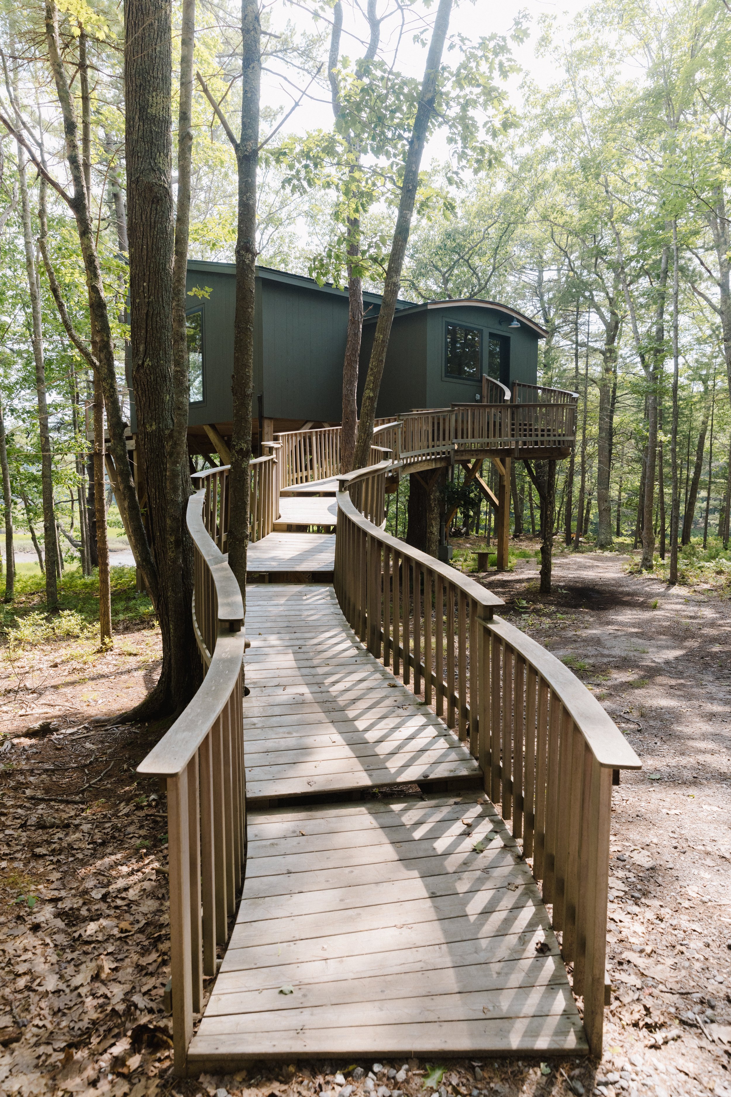 Seguin Tree Dwellings Gathering Space Walkway Exterior