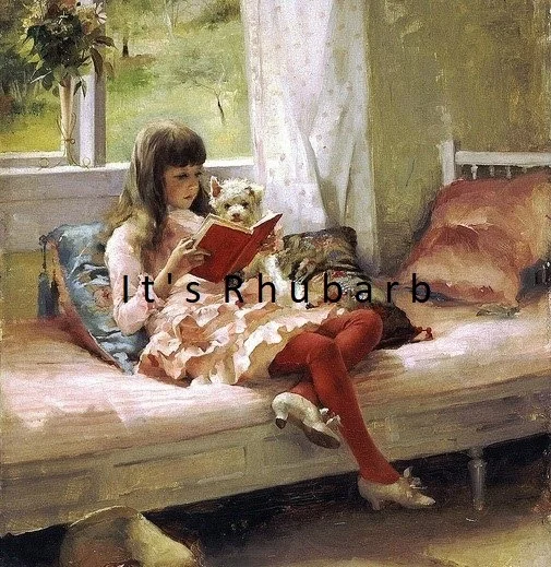 It's Rhubarb | a February reading