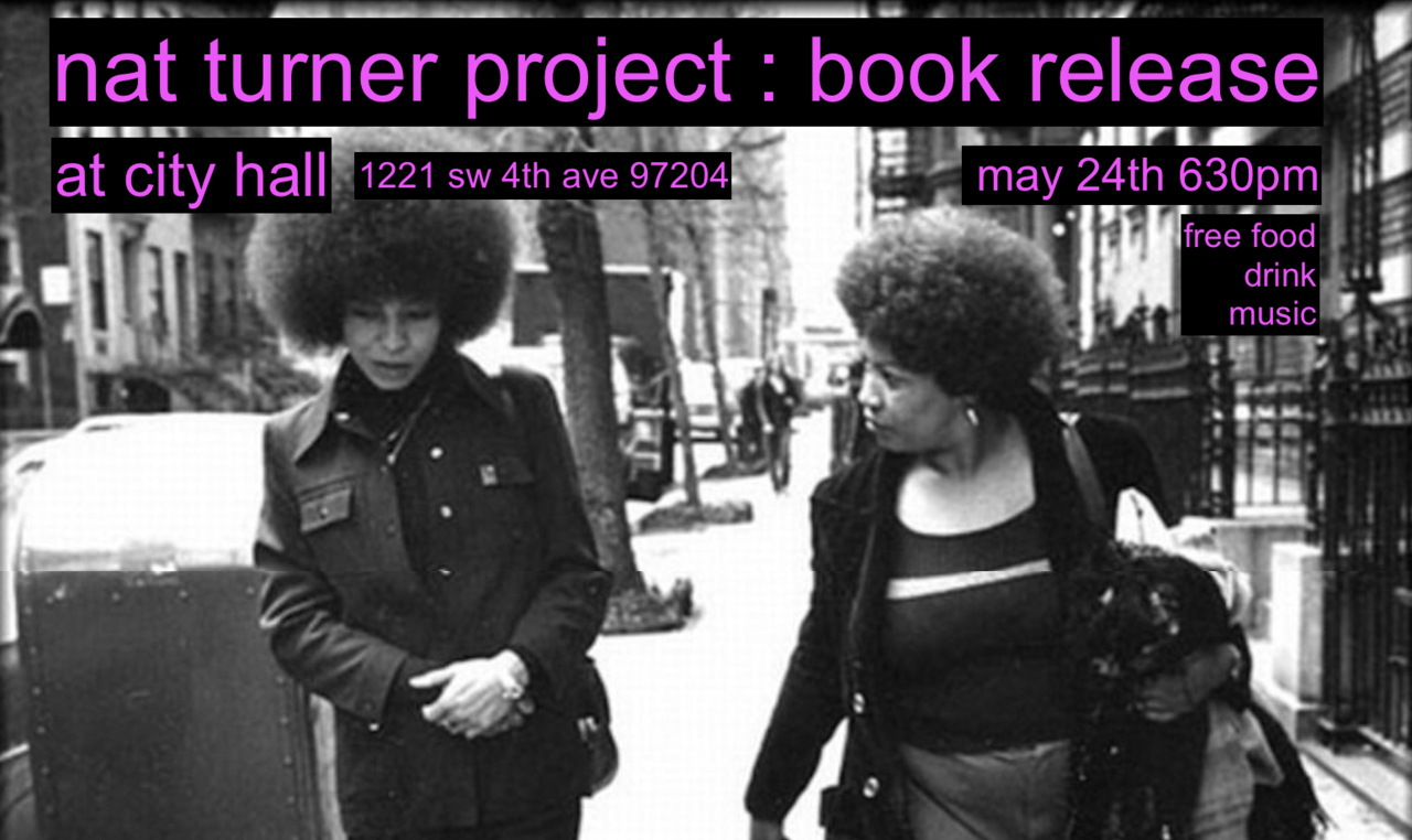 Nat Turner Project: Book Release