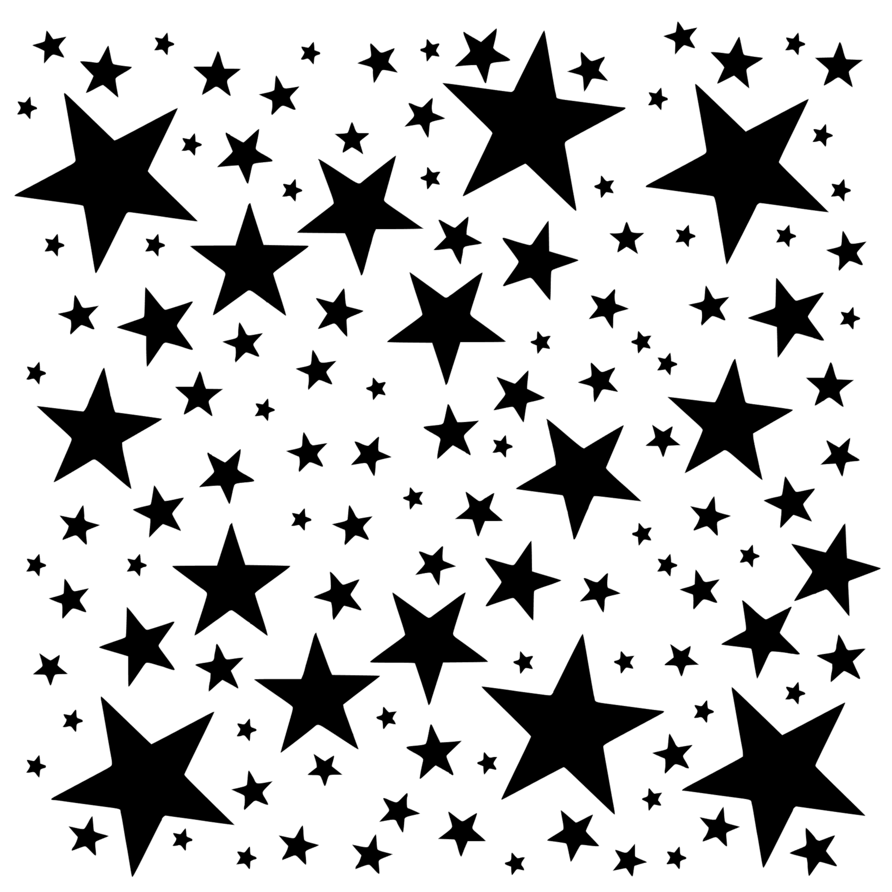 All The Stars Background Digital Cut File 