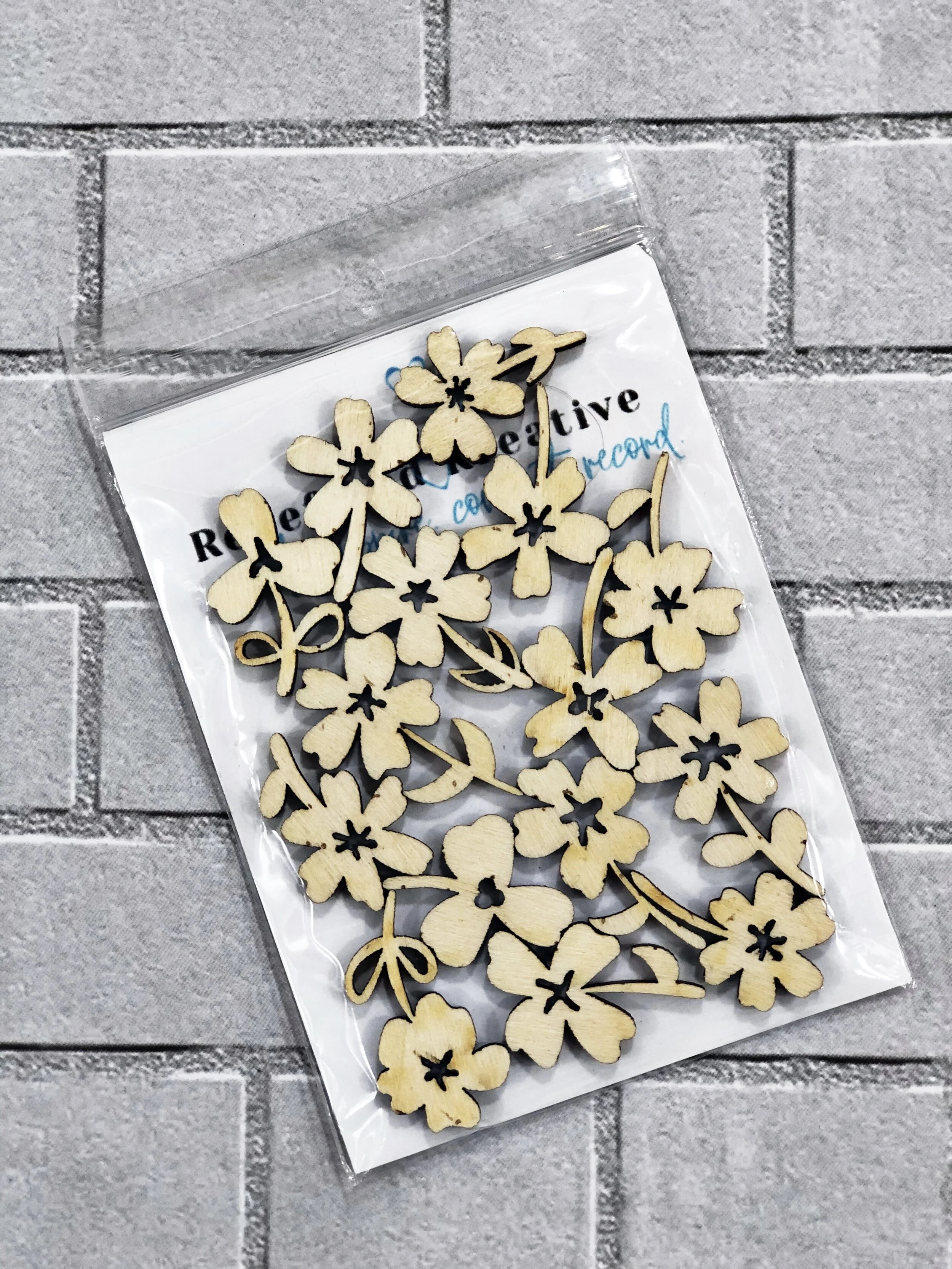 Redefined Kreative Wood Veneer Flower Set — Redefined Kreative