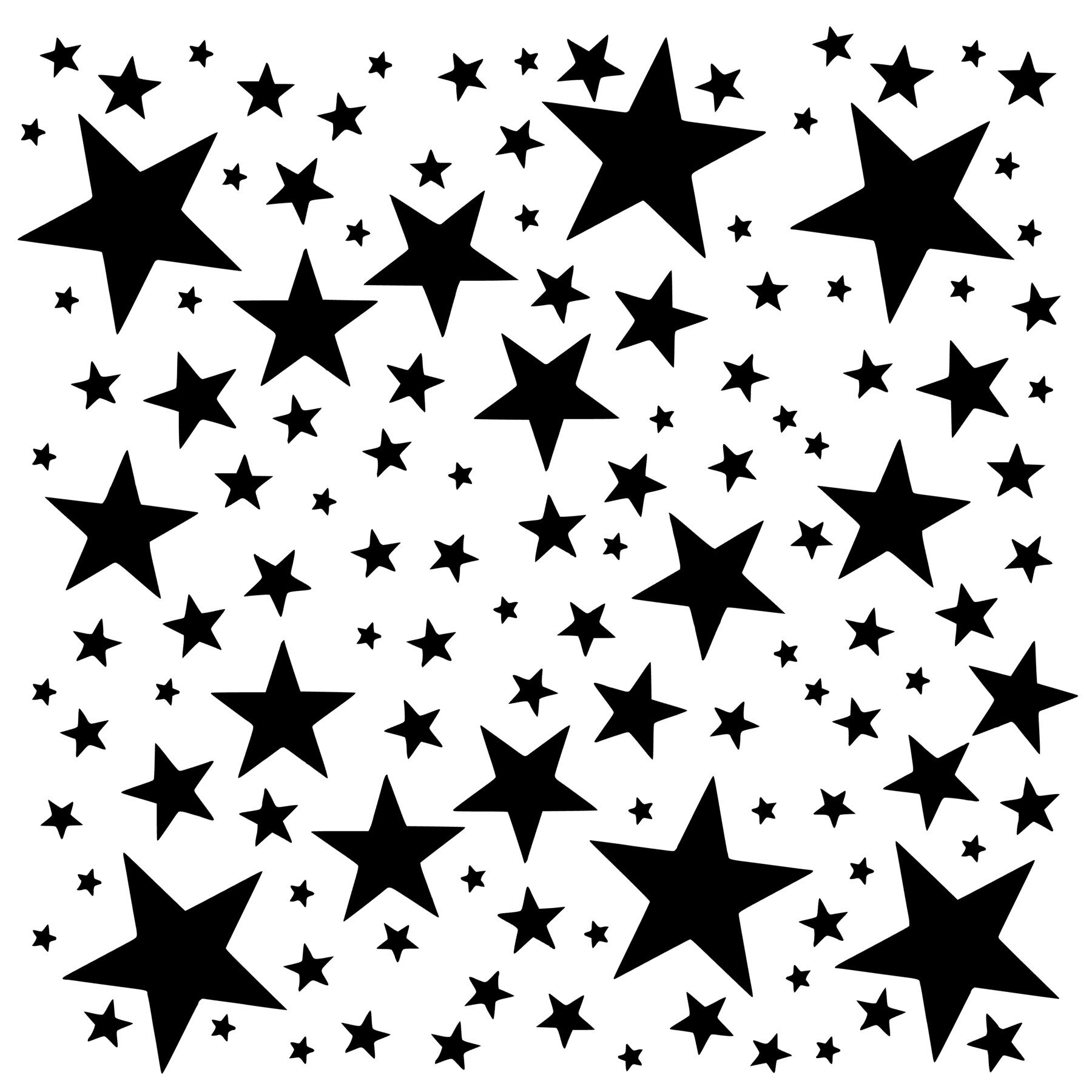 Redefined Kreative All the Stars Background Stencil — Redefined Kreative