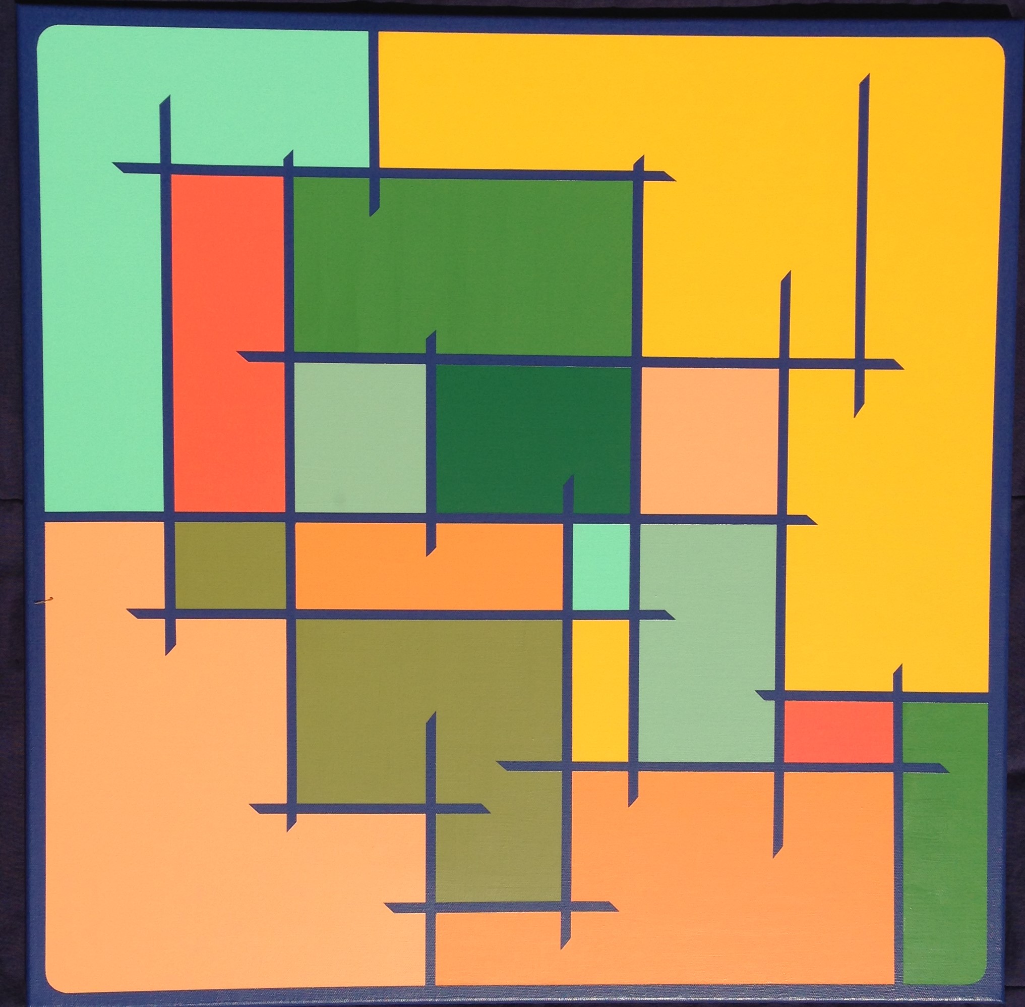 24"x24" Latex Acrylic