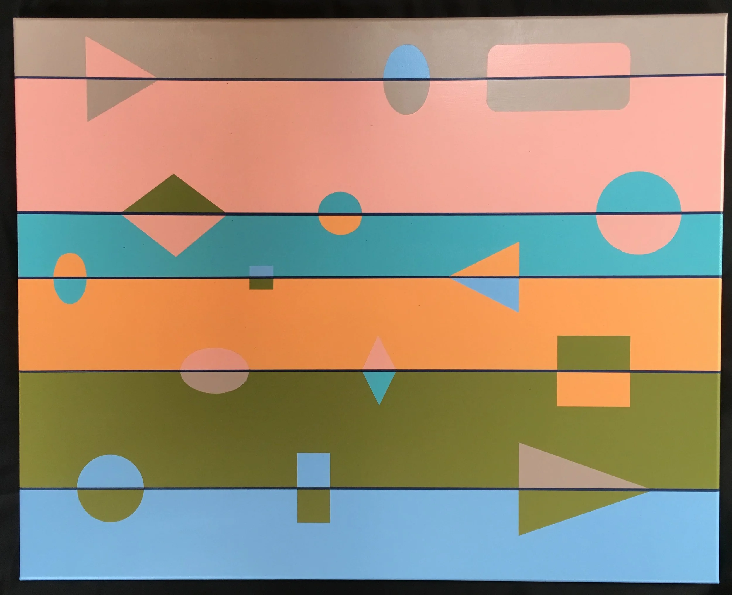 24"x30" acrylic latex