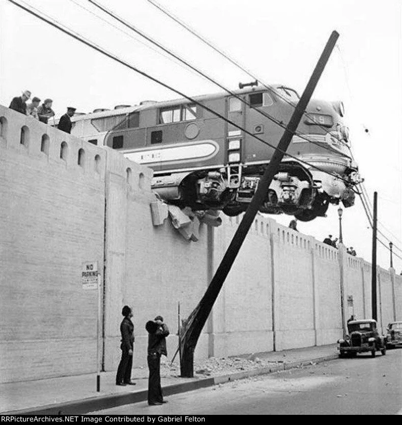 Webinar - A talk with Jared Nigro:  The Day The Captain Almost Dropped in for a French Dip - The Story of Santa Fe Number 19's Famous 1947 Crash at Los Angeles Union Station