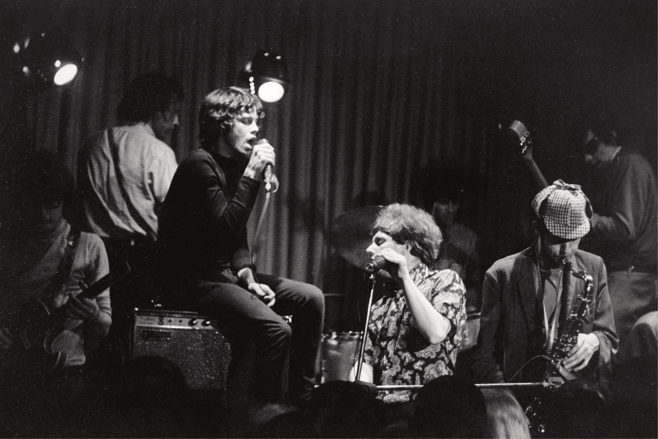 Jim Morrison and Van Morrison at the Whisky a Go Go, 1966