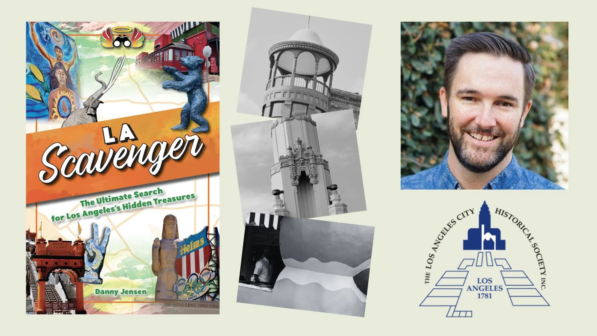 Webinar - 'LA Scavenger: The Ultimate Search for Los Angeles’s Hidden Treasures' - A Talk with Author Danny Jensen