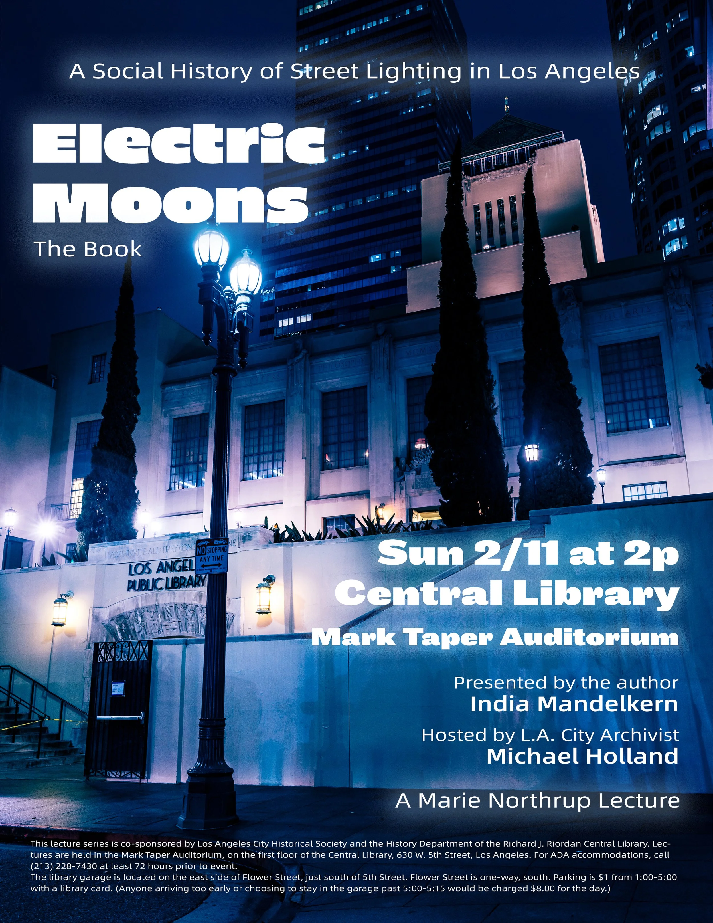 Marie Northrop Lecture Series -  “Electric Moons” with author Dr. India Mandelkern 