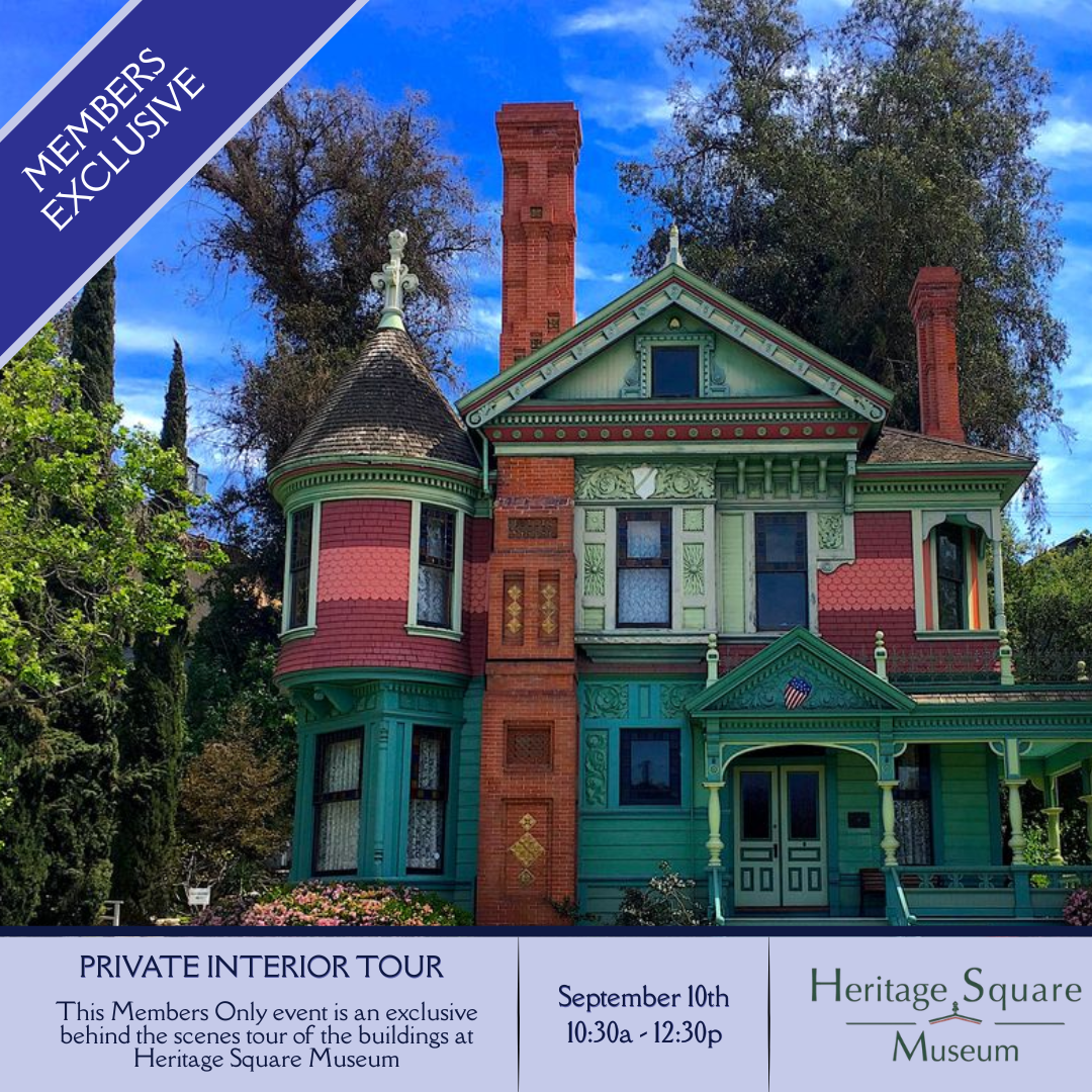 Members-Only Interior Building Tour at Heritage Square Museum