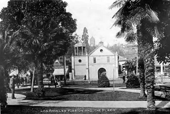 El Pueblo Los Angeles Plaza Church and Plaza