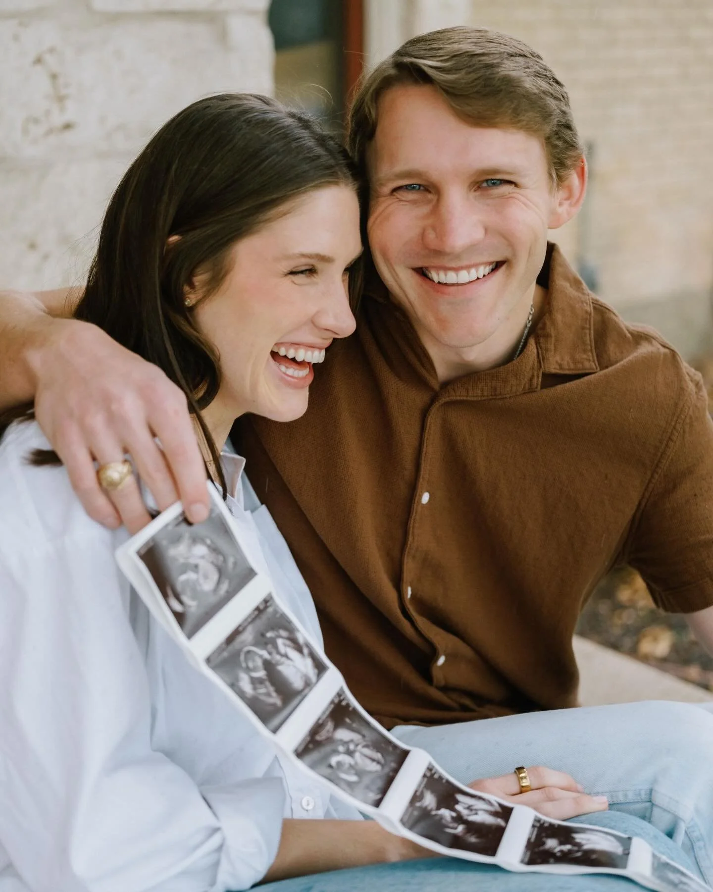 My sister-in-law is having a baby :*) 

I got to take these pics of her + Trace in their little home on a rainy day a couple weeks ago and they simply feel timeless to me. Slide 8 feels especially dear&mdash; Trace has been taking a Polaroid of Regan