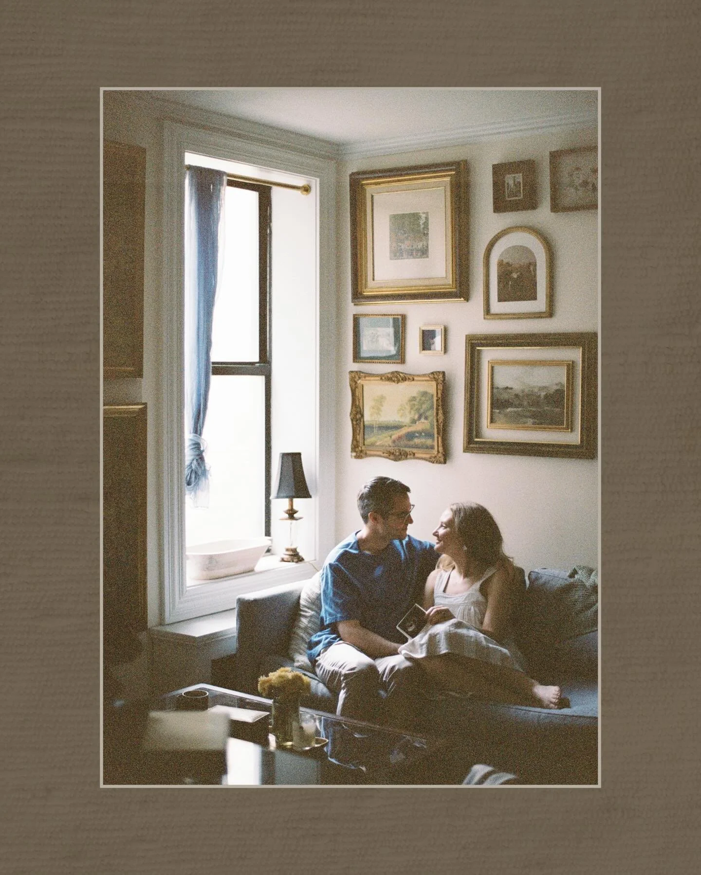 My friends brought their precious baby girl home in early December, so it felt time to drop the rest of the film from our time together when E was probably the size of a key lime or something cute like that! 🎞️🍋🐣