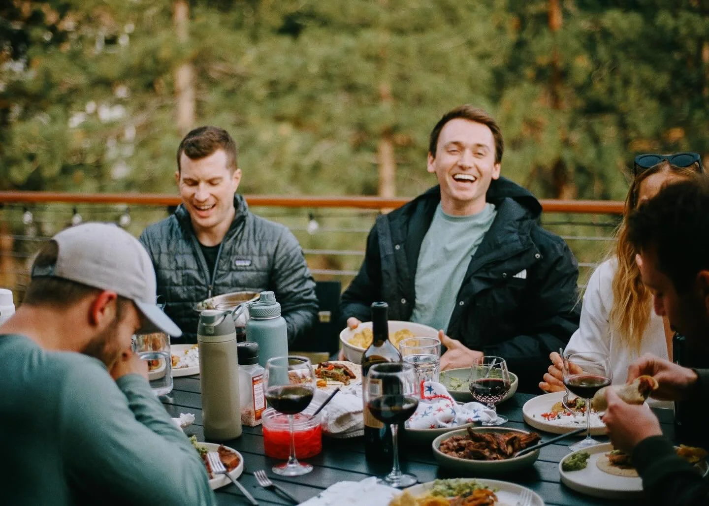 2 quick snaps from spring break in Tahoe
Photo 1: Paul&rsquo;s first fajita
Photo 2: mom birding