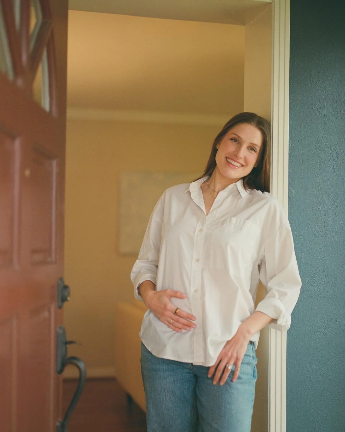 Film Portrait of my sister-in-law in her precious home, shot on a rainy day. This one feels timeless to me.