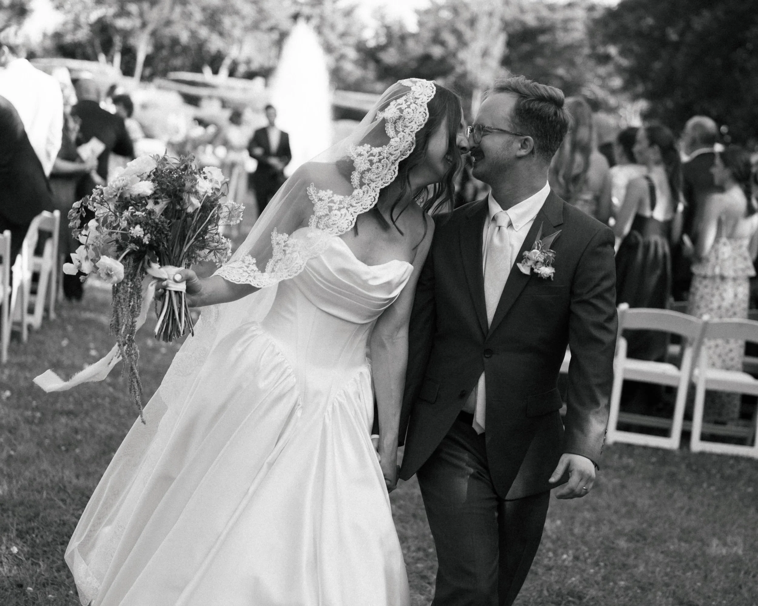 The Garners!!! First 30 seconds of marriage!!!