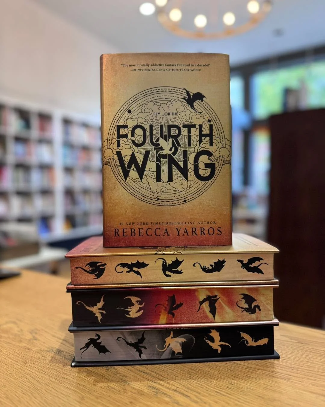 🐉 For readers who love a special edition, all three books in the Empyrean series (Fourth Wing, Iron Flame, and Onyx Storm) are now available in collectible Wing and Claw editions. 

🔪 For readers who love a murder mystery, the fifth book in Richard