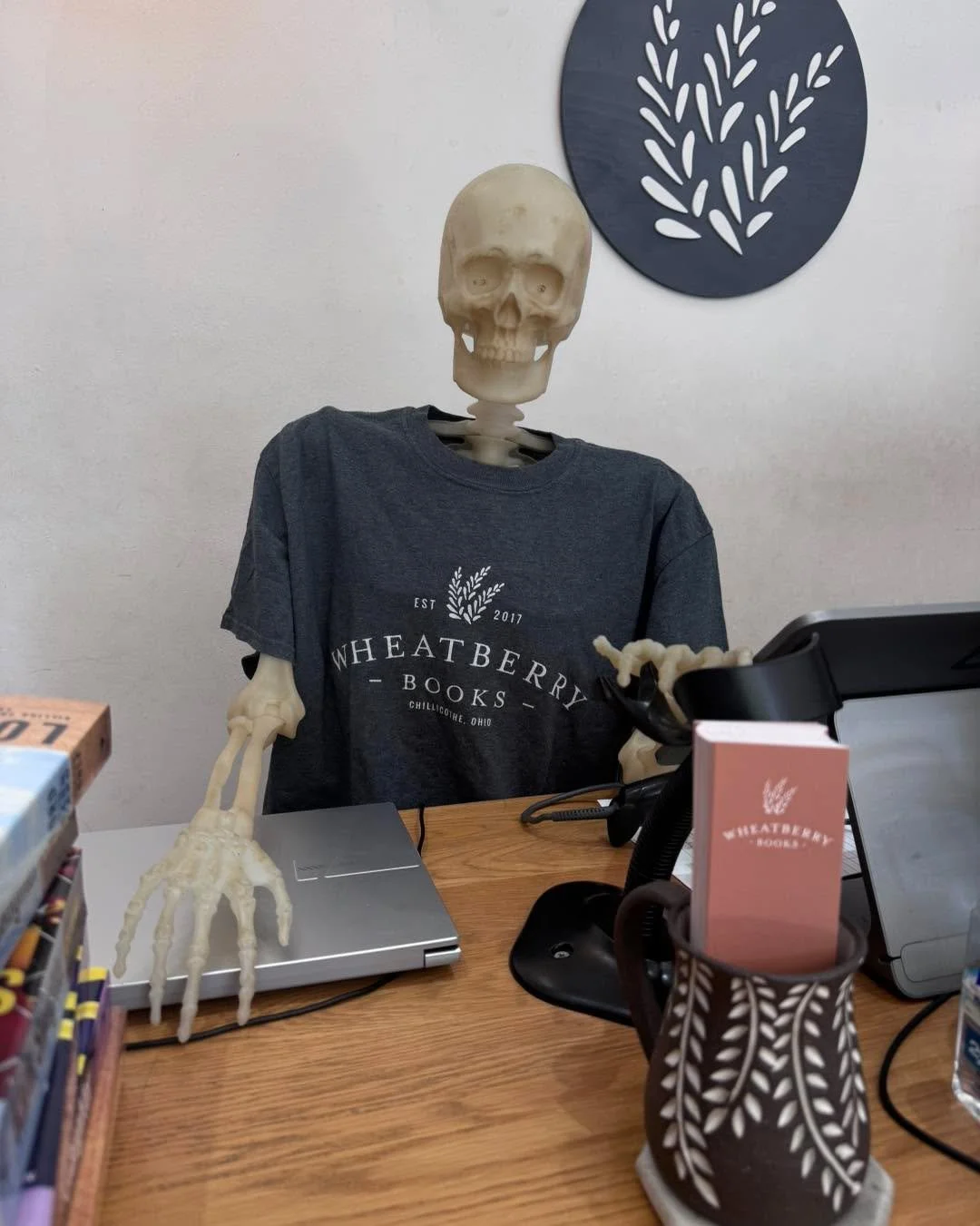We&rsquo;ve been working our fingers to the bone! Come visit us and breathe some life into this little bookshop! 
We&rsquo;re open Monday - Friday 10-7, Saturday 10-6, and Sunday 12-4.