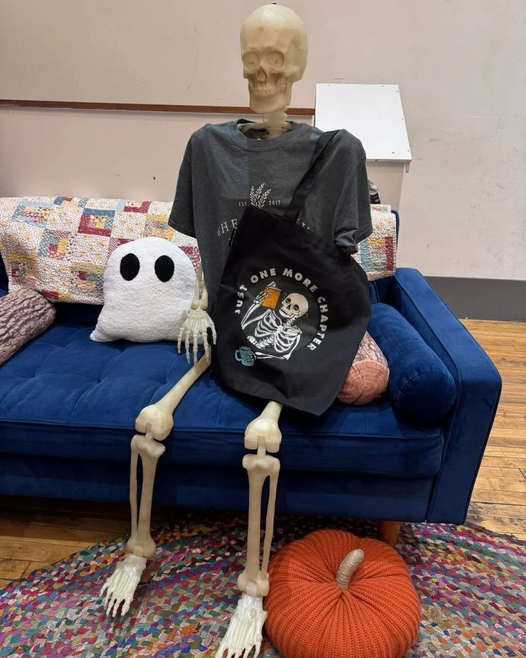 💀✨ Mary Skelly, author of Frankenspine, here with some thrilling news from Wheatberry Books! Next Saturday (October 18), we&rsquo;ve got two spooktacular events! 

🎃 Silly Spooky Storytime (1pm) &ndash; Bring the kids (and their costumes!) for a no