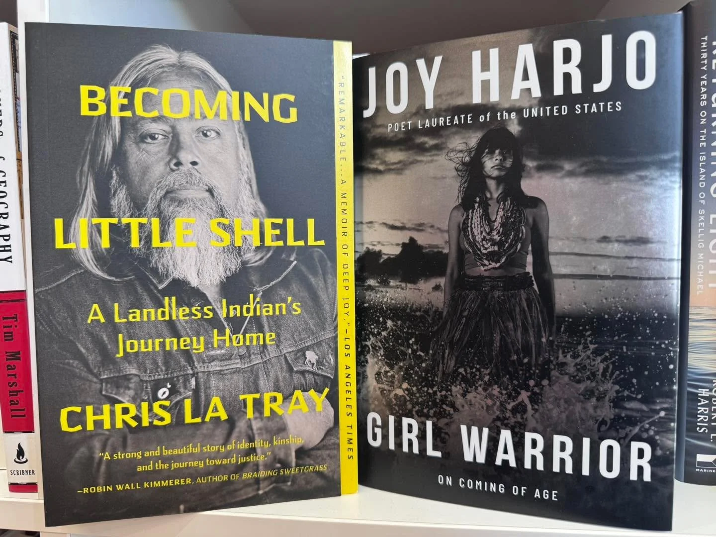 November is Native American Heritage Month &mdash; a perfect time to listen, learn, and honor Indigenous voices. Memoirs like &ldquo;Becoming Little Shell&rdquo; by Chris La Tray and &ldquo;Girl Warrior&rdquo; by Joy Harjo invite us into powerful sto