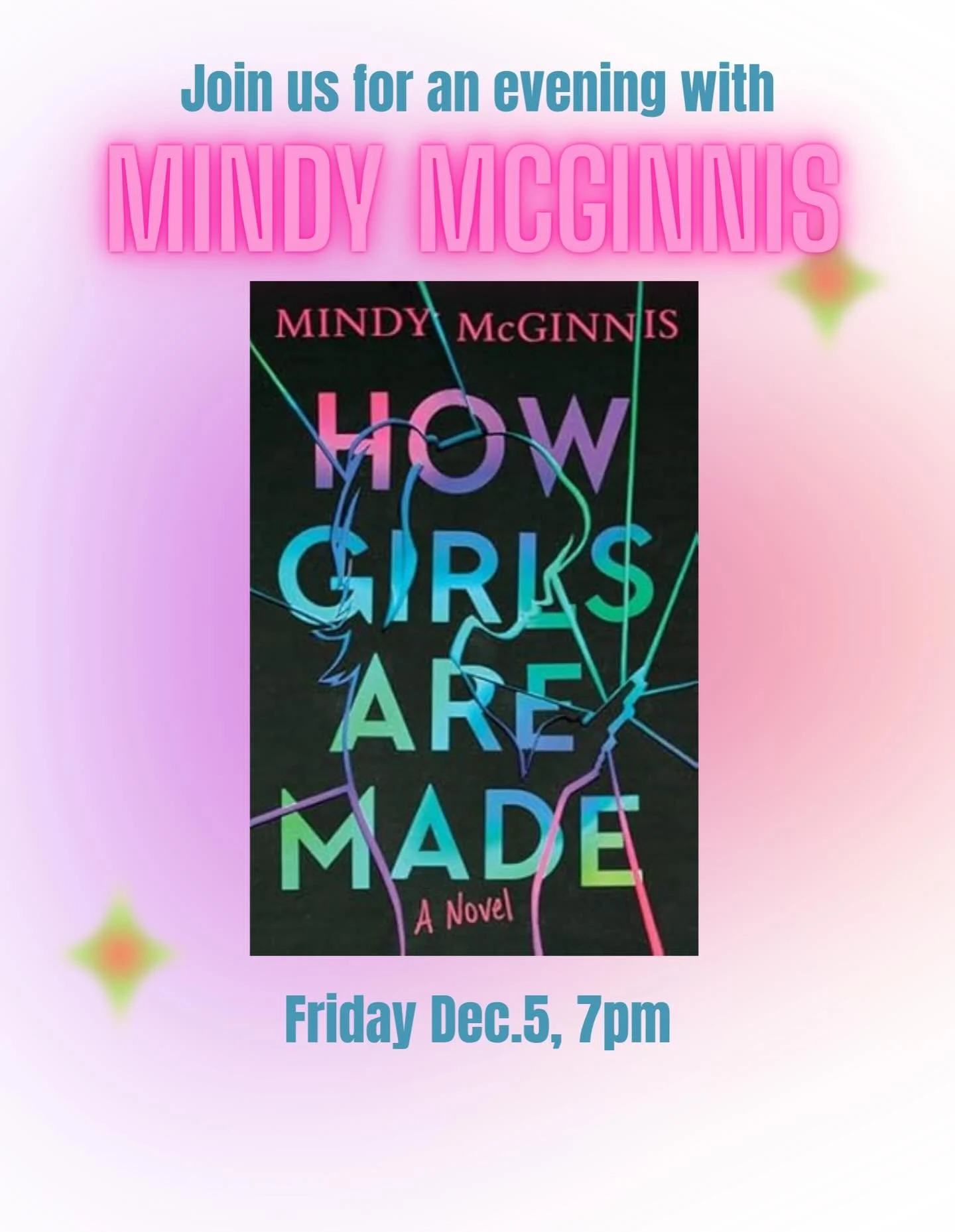 This Friday! Mindy McGinnis will be in the shop to talk about her new YA page-turner &ldquo;How Girls Are Made&rdquo;. Click the link in our stories for info and tickets.