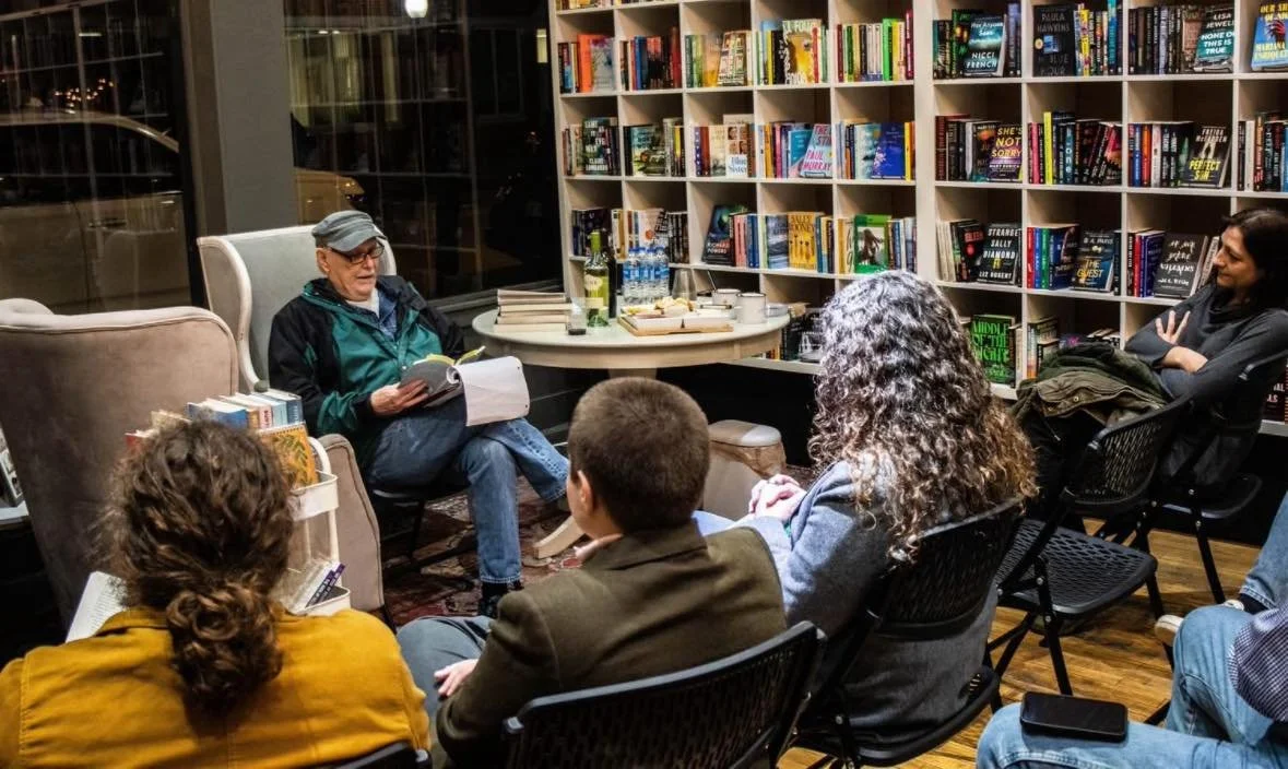 A reminder about our hours - we are closing at 3pm today and will be closed tomorrow to reset the shop for a fresh new year. 

We&rsquo;re also reflecting on all of the memories we made this year, including several events with talented authors. We&rs