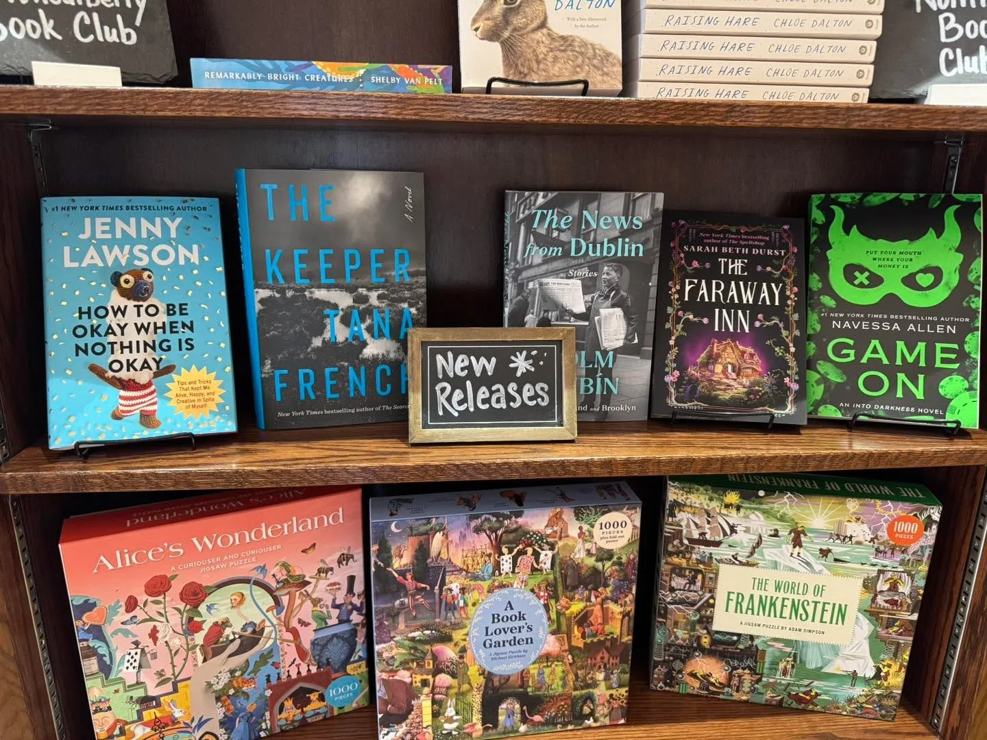 A new release shelf that covers multiple genres is such a beautiful thing. Don&rsquo;t you agree? 📚