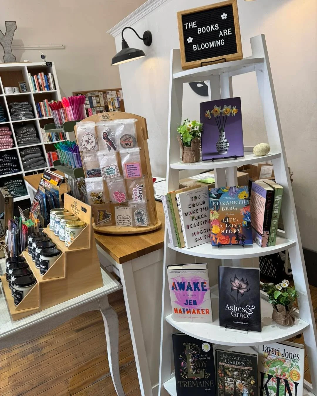 Stop in today (10-6) and grab a springtime story! We will be closed tomorrow in observance of Easter, but would love to match you with the perfect book today! 💐