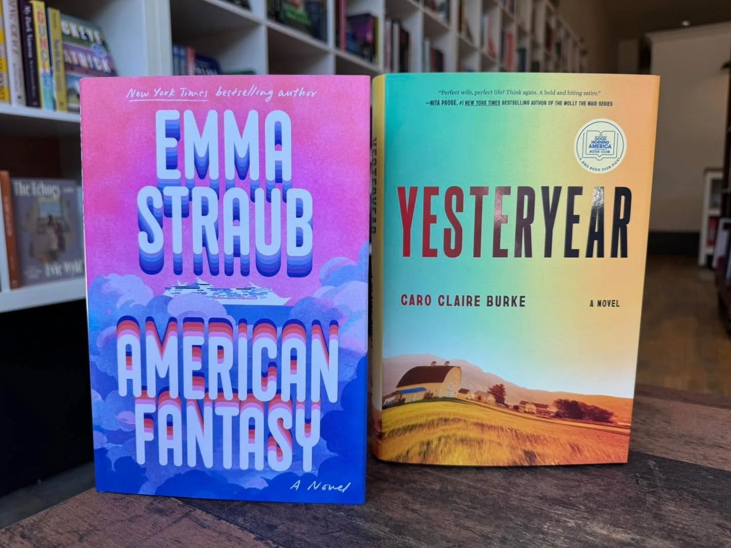 Two new releases hit the shelves today that feature women stepping into the past in ways they never expected. 

📖 American Fantasy by Emma Straub
📖 Yesteryear by Caro Claire Burke

Whether it&rsquo;s uncovering hidden histories or quite literally s