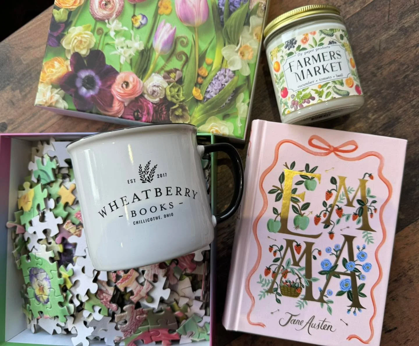 Spring vibes at the bookshop! We&rsquo;re here 12-4 today for all of your bookish needs 📚