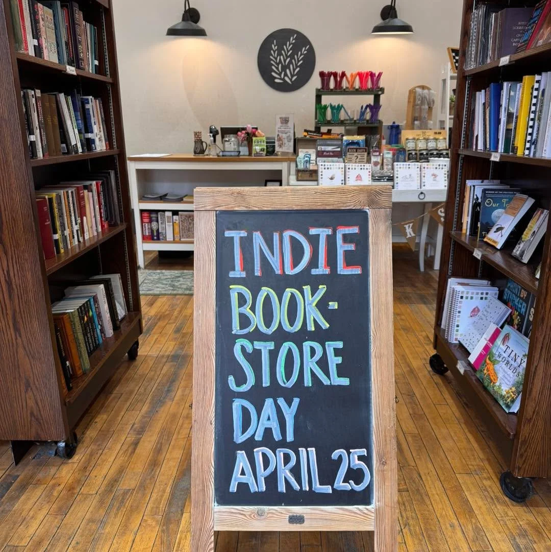 🎉 HAPPY INDEPENDENT BOOKSTORE DAY!!! 🎉 
It&rsquo;s going to be a fun day in the bookshop! We&rsquo;re here 10-6 with exclusive IBD merch (while supplies last). We can&rsquo;t wait to see who will be the lucky reader that finds the Libro.FM Golden T
