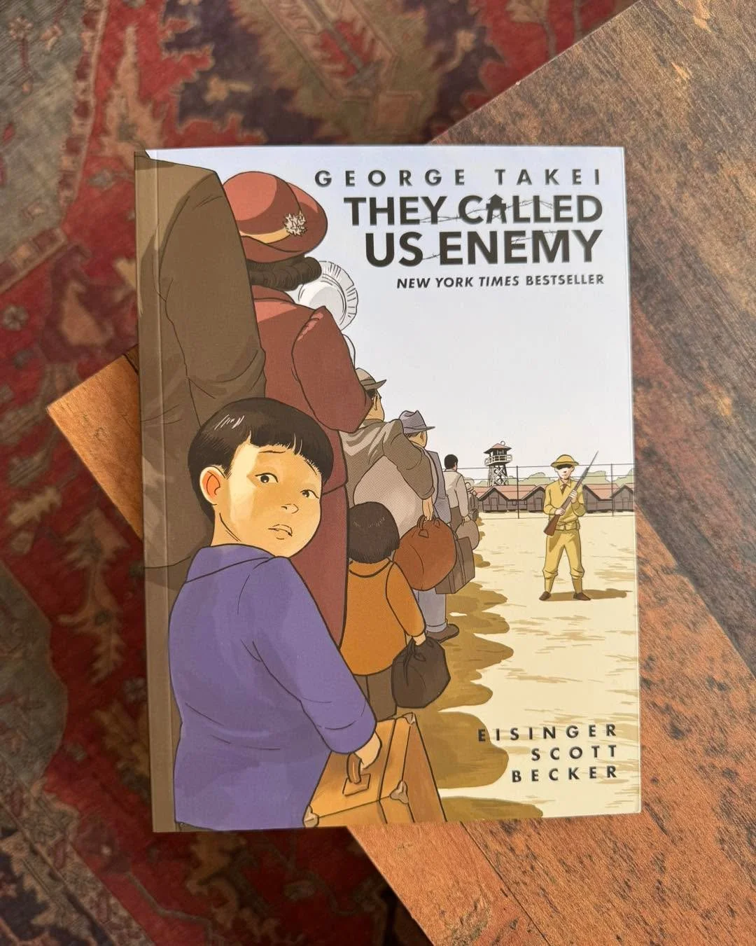 If you&rsquo;ve been reading along with our Nonfiction Book Club this month, this is a reminder that we will meet today (Monday May 18) at 7pm for our discussion of George Takei&rsquo;s &ldquo;They Called Us Enemy&rdquo;. This is a week earlier than 