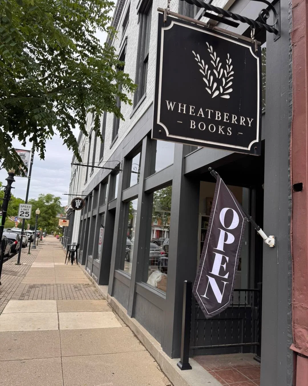 Our street is closed for a parade today, but the bookshop is OPEN 10-6. Visit us for a break from the downtown festivities. We&rsquo;d love to see you!