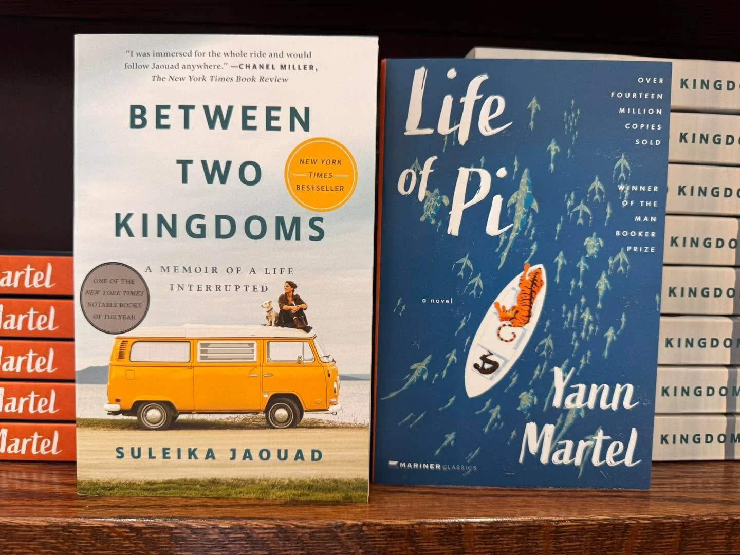 June book club picks are in the shop for 15% off. These titles also work for a square on our Summer Reading Bingo for those who are playing along!
