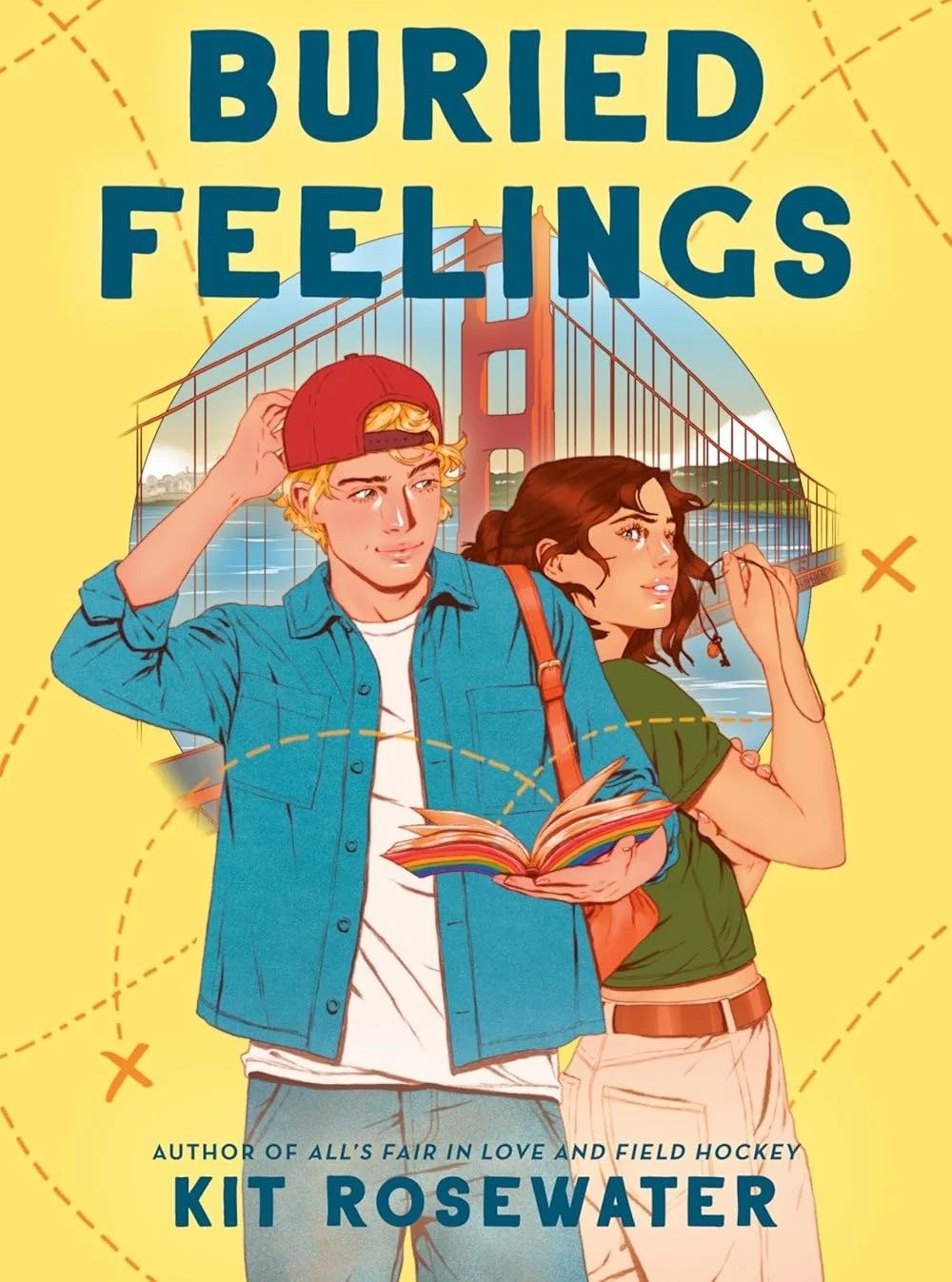 Join us on July 25 to celebrate the release of treasure hunt romance Buried Feelings, a recently named Junior Library Guild Gold Standard Selection, by Kit Rosewater at Wheatberry Books. One part scavenger hunt, one part escape room, and one part gro