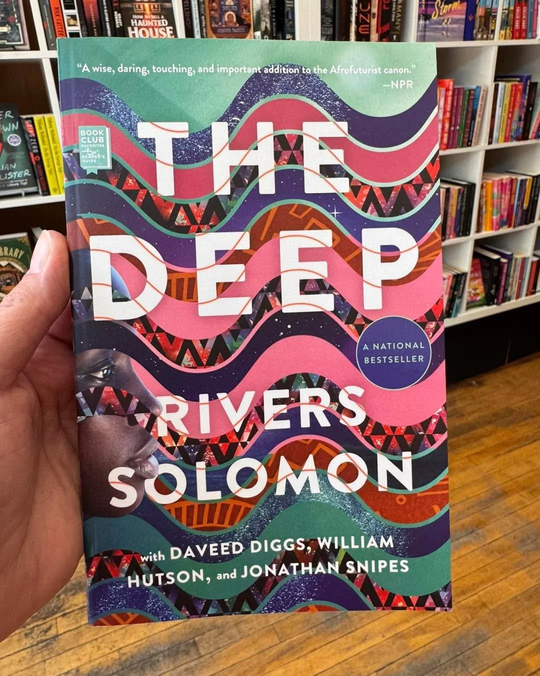 Shelf Sleepers: The Deep by Rivers Solomon

Don&rsquo;t let its size fool you. The Deep is one of the most imaginative novellas on our shelves&mdash;a haunting story of memory, identity, and survival set among a society of underwater descendants of e