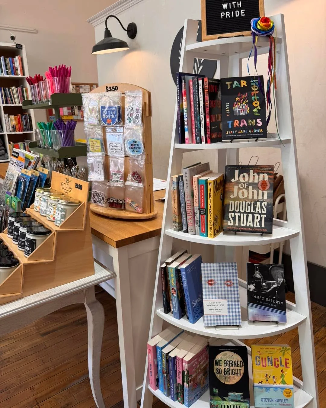 Our Pride display celebrates LGBTQ+ stories across a variety of genres&mdash;from social science and memoir to fantasy, romance, literary fiction, and beyond. Whether you&rsquo;re searching for a thought-provoking read, a page-turning adventure, or a
